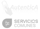 Autentica y Servicios comunes